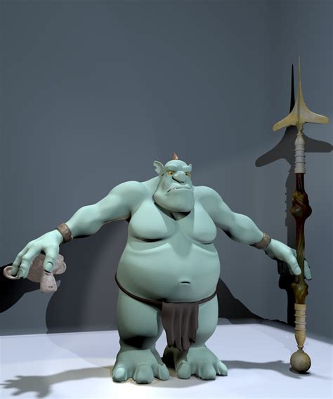 Cartoon Troll Works In Progress Blender Artists Community