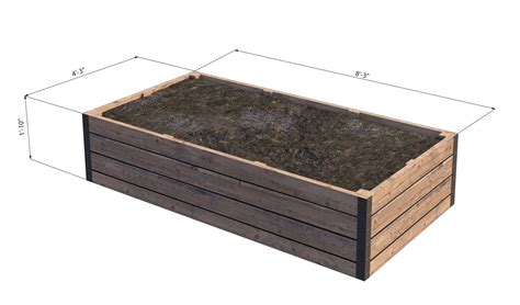 Compact Raised Garden Bed Plans Craftcamp™