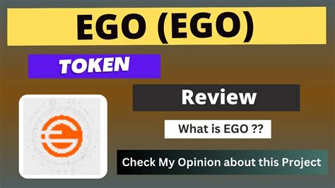 What Is Ego Ego Coin Review About Ego Token Youtube