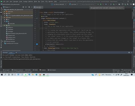 Flutter Android Studio Not Applicable For The Main Dart Configuration