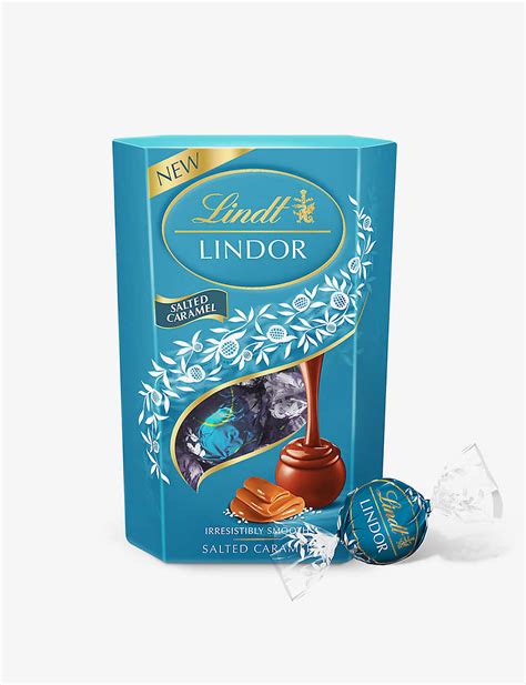 Lindt Lindor Salted Caramel Milk Chocolate Truffles 200g