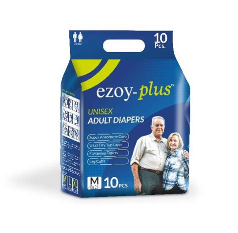 Ezoyplus Cotton Adult Diapers Medium Diaper Type Open Tape At Rs 165