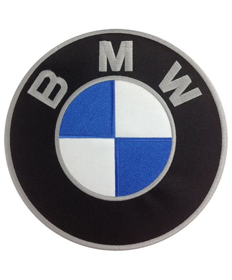 2004 Embroidered Badge Patch Sew On 218mmX218mm BMW