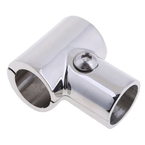 Pack Stainless Steel Boat Marine Handrail Degree T Tee Fitting