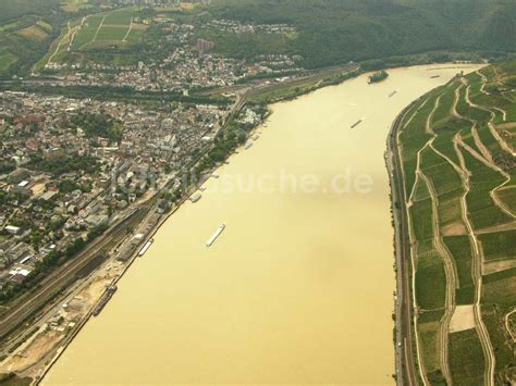 Luftaufnahme Bingen Blick Auf Bingen Mit Dem Rhein