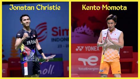 The Score Made Jonatan Christie Surrender To Kento Momota Youtube