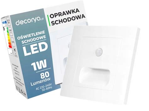 Lampka Schodowa Na Schody Led V Czujnik Ruchu Allegro Pl