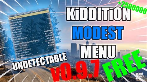 Tuto Comment Avoir Un Mod Menu Indetectable Sur Gta Online Gratuit