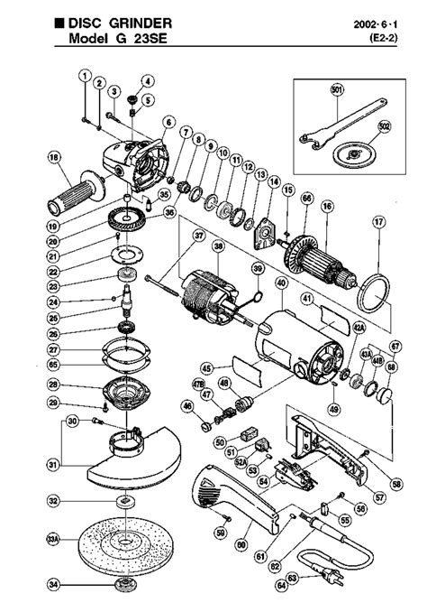 Buy Hitachi G23SE Replacement Tool Parts | Hitachi G23SE Diagram