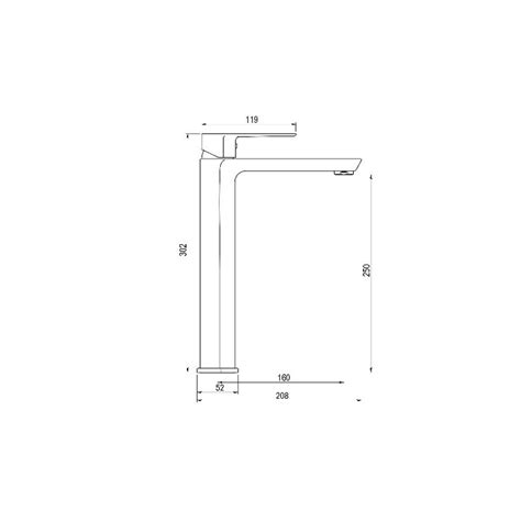 Aroha Grifo Lavabo Alto