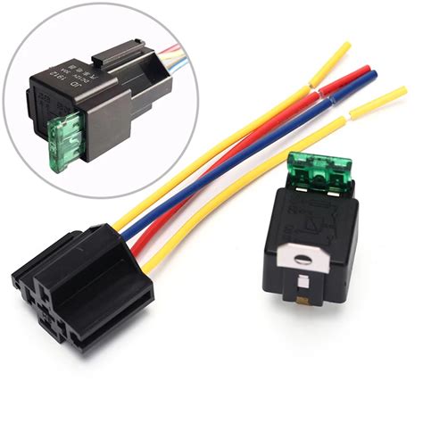 Waterproof Automotive Relay 12v 5pin 40a Car Relay 12v 4pin With Copper