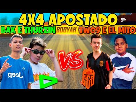 BAK AMASSOU CONTRA LOS GRANDES NO 4V4 MAIS DISPUTADO TROPA LOUD VS