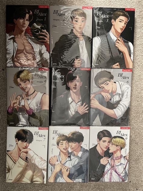 Finally own all of BJ Alex🥰(18+ Manwha) : r/MangaCollectors
