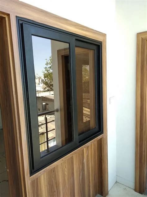 Italian Color Coated Sliding Domal Aluminium Window For Home At Rs