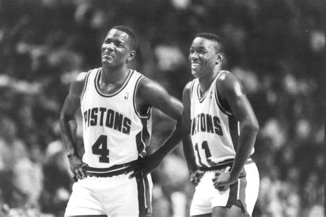 Pistons great Isiah Thomas through the years