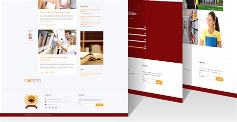 Education Responsive Website Template - TemplateMonster