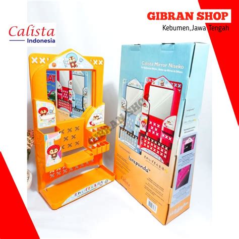 Jual CERMIN SET NISEKO CALISTA RAK SABUN KAMAR MANDI TEMPAT MAKE UP