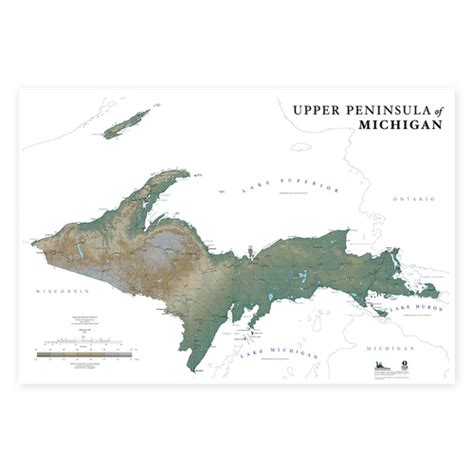 Map Of The Upper Peninsula Maps For You