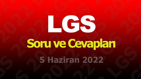 Lgs Sorular Ve Cevaplar S Zel Sayisal