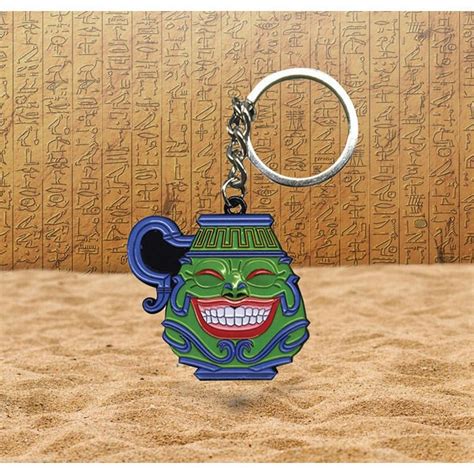 Fanattik Keychain Yu Gi Oh Pot Of Greed Limited Edition Metal Key R