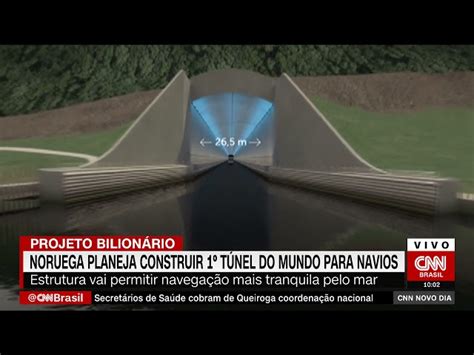 Noruega Planeja Construir 1º Túnel Para Navios Do Mundo Cnn Brasil