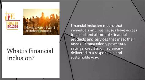 Financial Inclusion Ppt