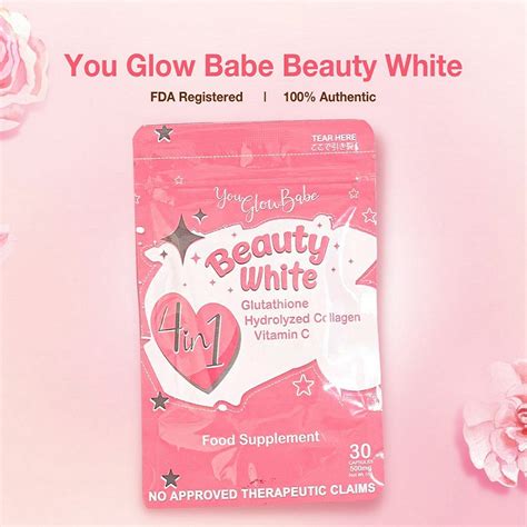 You Glow Babe Beauty White 4 In 1 Advance Whitening 30 Capsules