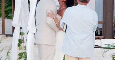 Kiss The Bride Melissa Rycrofts Wedding Photos Us Weekly