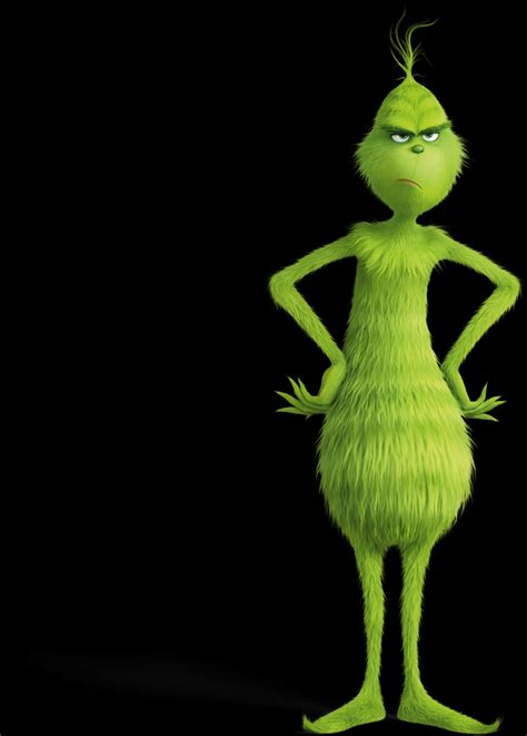 Download Grinch Standing Arms Akimbo | Wallpapers.com