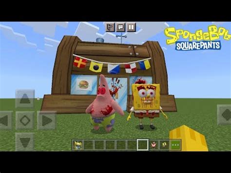 Realistic SpangeBob CURSED Bikini Bottom ADDON In Minecraft PE YouTube