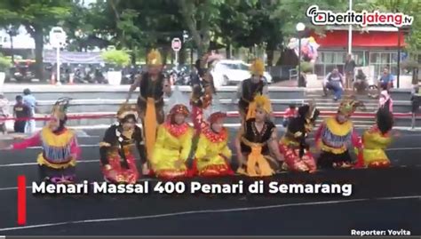 Tarian Massal Sambut Hari Tari Sedunia