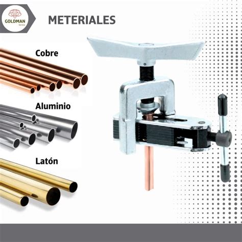 Abocardador Regulable Para Tubos De Cobre De Aire Acondicionado