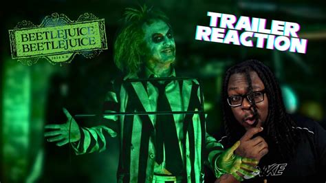 BEETLEJUICE BEETLEJUICE Official Teaser Trailer Reaction YouTube