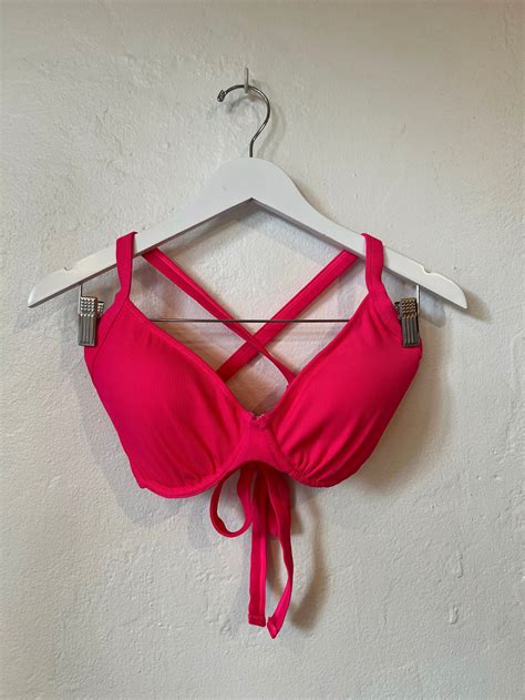 Xandy Top Ribbed Pink Ruby Xandra Swimwear