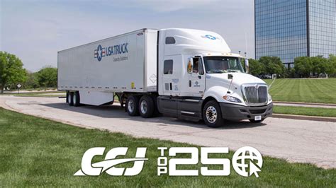 Usa Truck Named Top 250 Trucking Company By Commercial Carrier Journal