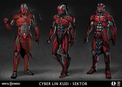 Sektor & Cyrax Mortal Kombat 11 Concept Art - Mortal Kombat Online