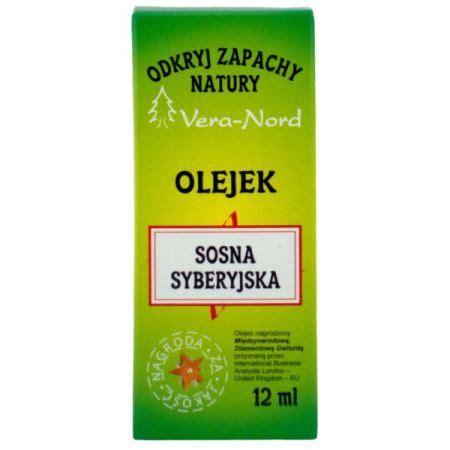 Vera Nord Sosna Syberyjska Olejek Ml Aromaterapia Pozosta E