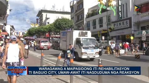 Damag Ditoy Baguio City Waragawag A Maipasidong Iti Rehabilitasyon Ti