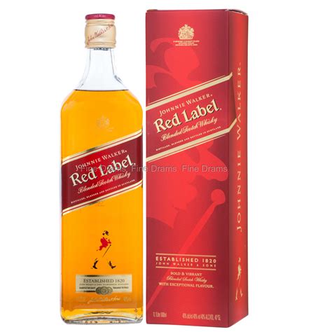 Johnnie Walker Red Label Blended Scotch Whisky L Order