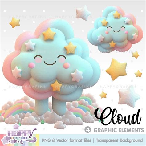 Cloud Clipart Vector, Clouds Clipart, Cloud PNG, Cloud Illustration ...