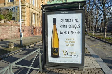 Pour Addictions France La Pub Du Lobby Du Vin Dalsace Est Vicieuse