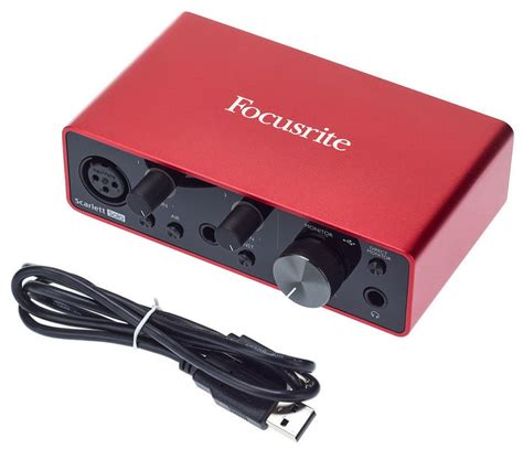 Interfaz Focusrite Scarlett Solo 3era Generación Inter Audio