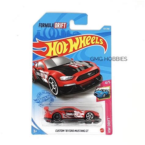 Jual N 2021 CUSTOM 18 FORD MUSTANG GT HW DRIFT HOTWHEELS HOT WHEELS