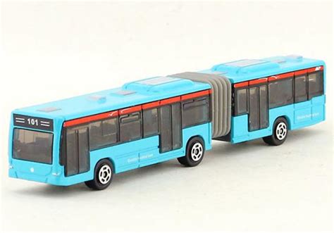 Kids Yellow / Blue Diecast Articulated Bus Toy [NB4T217] : EZBUSTOYS.COM