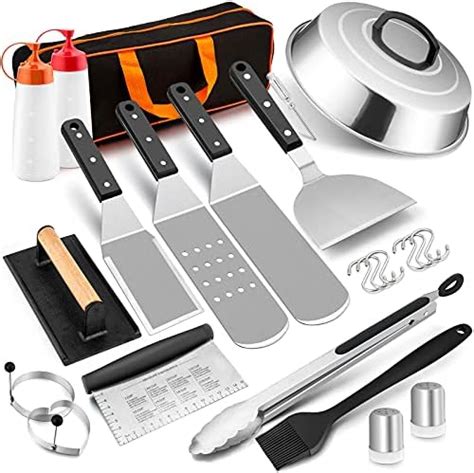 Amazon Griddle Accessories Kit Of Hasteel Heavy Duty Metal