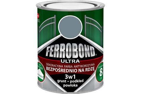 Farba Antykorozyjna Ferrobond Ultra P Mat Stalowy Ral L