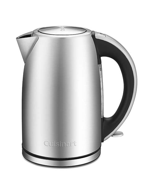 Customer Reviews Cuisinart Electric Cordless Tea Kettle Silver Jk 17p1