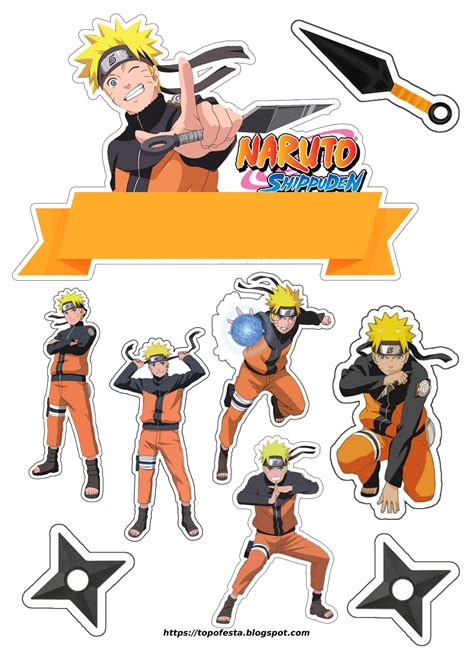 Topo De Bolo Naruto Shipudden Bolo Naruto Bolo Do Naruto Festa