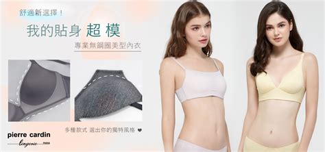 【pierre Cardin 皮爾卡登女性內衣】直紋光澤爆乳集中無鋼圈內衣 Pchome 24h購物