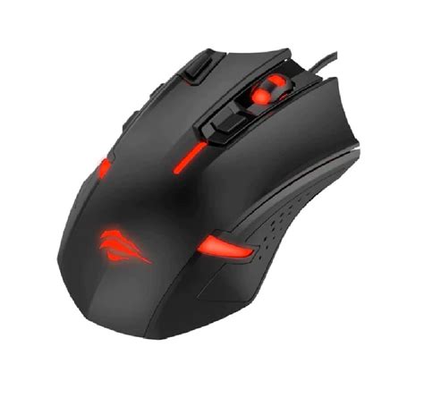 Buy Havit 6 Button 6400 Dpi Hv Ms748 Black Gaming Mouse